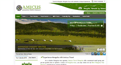 Desktop Screenshot of amicusmongolia.com